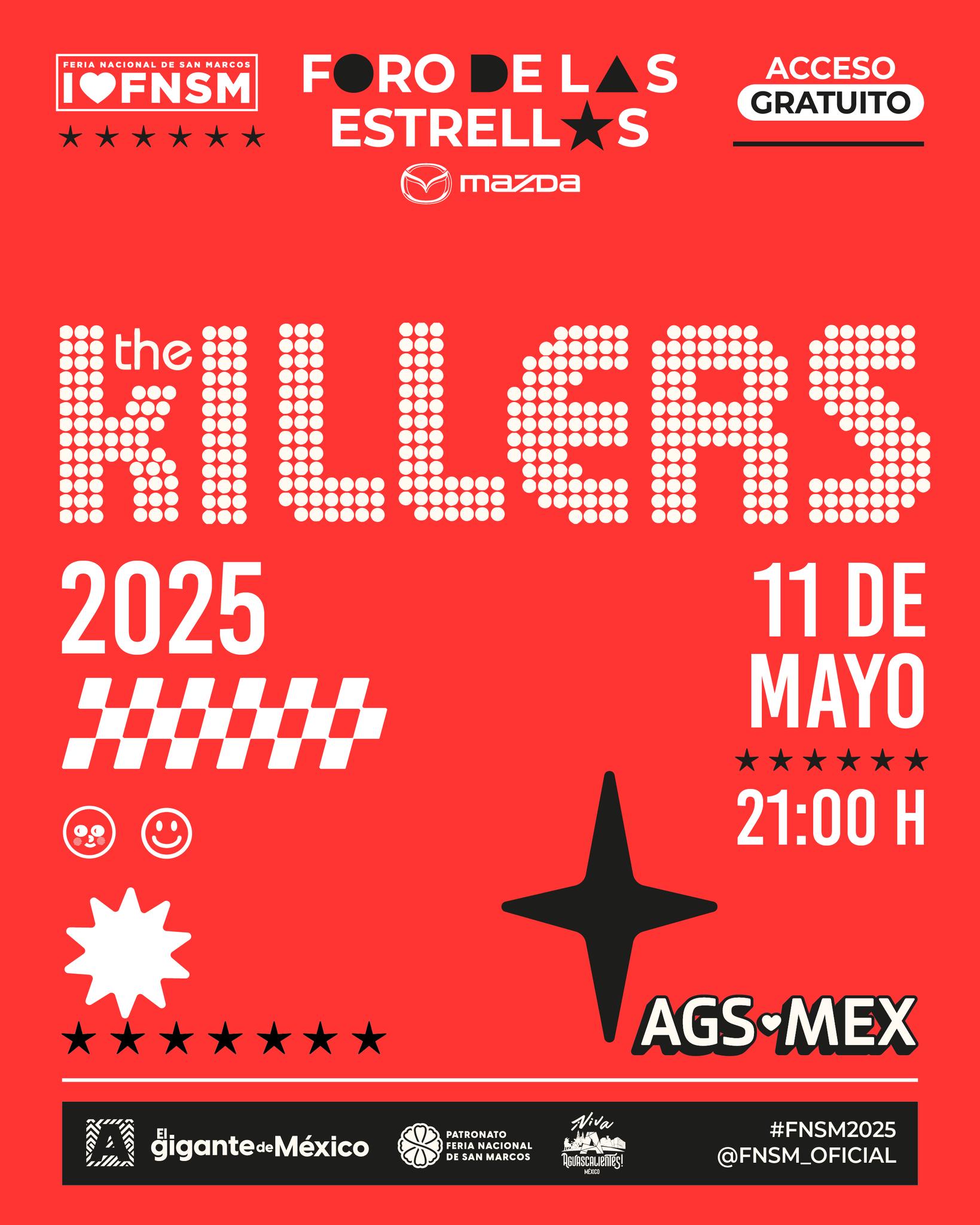 the killers feria san marcos 2025