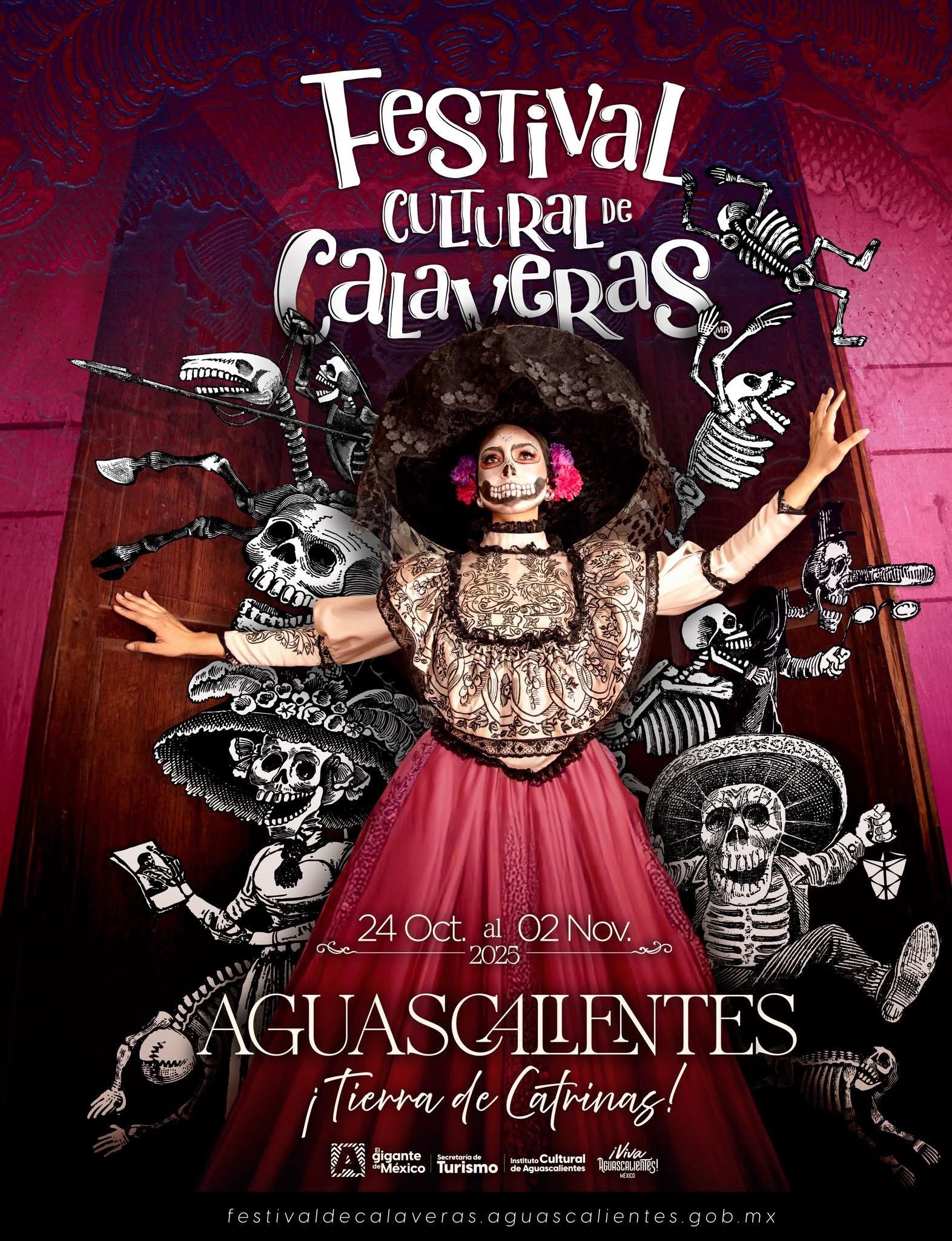 festival de las calaveras aguascalientes 2025